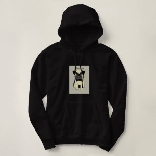 Pull À Capuche J'adore mon Pug
