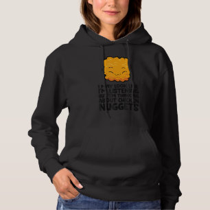 Pull À Capuche J'ai l'air d'écouter, je pense à N