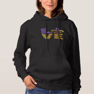 Pull À Capuche J'Aime Mardi Gras Mardi Gras Pour Les Filles
