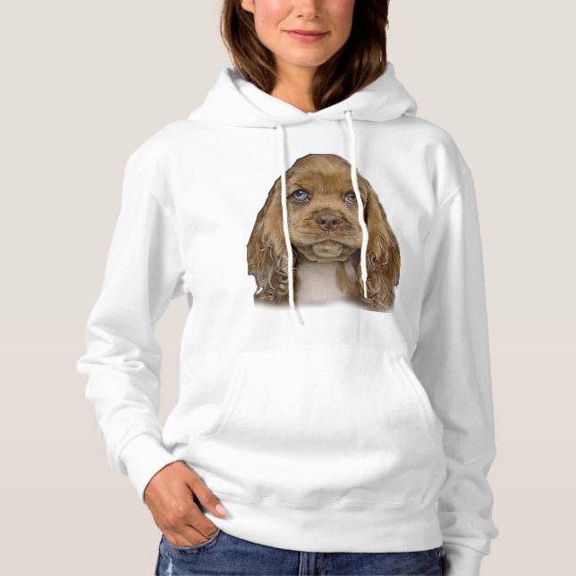 Pull À Capuche J'aime mon chien (Devant)