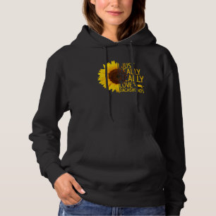 Pull À Capuche J'Aime Vraiment Dachshunds Femmes Hommes Chien Sun