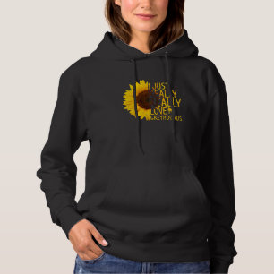 Pull À Capuche J'Aime Vraiment Greyhounds Femmes Hommes Chien Sun