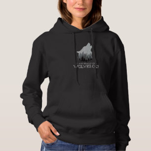 Pull À Capuche J'Aime Vraiment Les Loups Ok Nature Forest Wolf