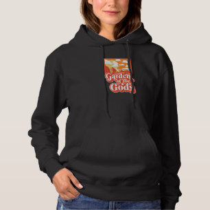 Pull À Capuche Jardin Des Dieux Colorado Vintage 80s Escalade G