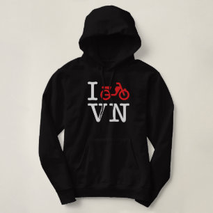Pull À Capuche Je fais de la moto au Vietnam