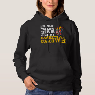Pull À Capuche Je ne crie pas que c'est juste mon entraîneur de b