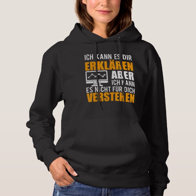 Pull À Capuche Je Peux Vous L'Expliquer Ingénieur Physique Math 1 (Devant)