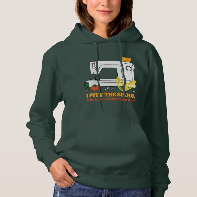 Pull À Capuche Je plains le sweatshirt de bobine (Devant)