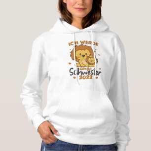 Pull À Capuche Je Serai Grande Soeur 2022 Pour Les Frères