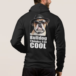 Pull À Capuche Je suis Cool Bulldog