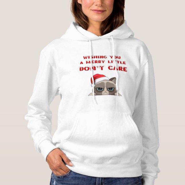 Pull À Capuche Je te souhaite une petite petite merveille. (Devant)