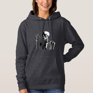 Pull À Capuche Je vais bien Crâne