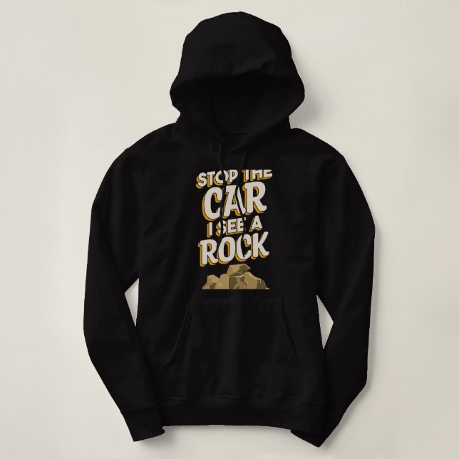 Pull À Capuche Je Vois Un Géologue En Géologie Rock Rocks Collect (Design devant)