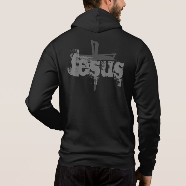 PULL À CAPUCHE JESUS CROSS | (Dos)