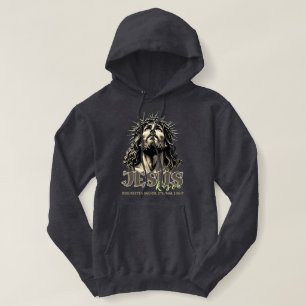 Pull À Capuche Jésus Ressuscité - Jésus Christ Artiste