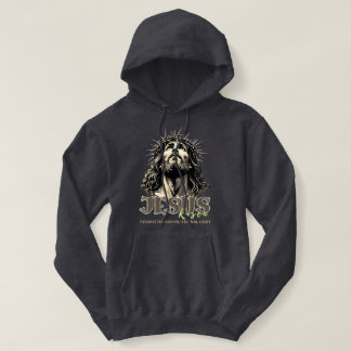 Pull À Capuche Jésus Ressuscité - Jésus Christ Artiste
