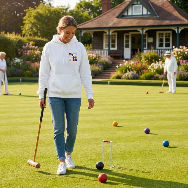 Pull À Capuche Jeu De Croquet Veste Femen (Créateur téléchargé)
