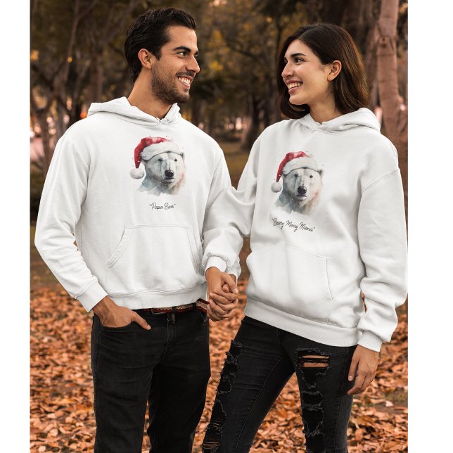 Pull À Capuche Jingle Bear Joy, personnalisé  (Créateur téléchargé)