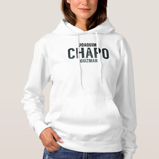 Pull À Capuche Joaquim femmes de graphique de "EL Chapo" Guzman (Devant)