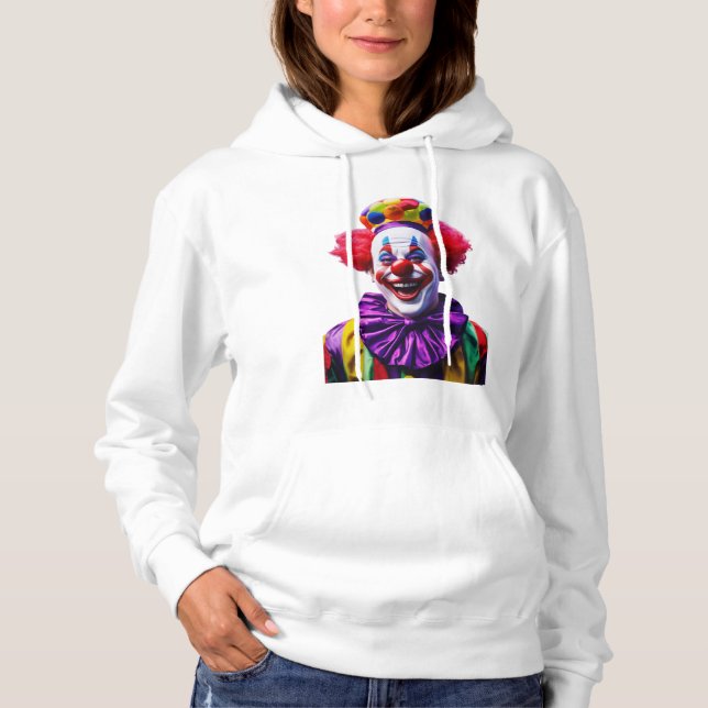 Pull À Capuche "Joker T-Shirt Logo - Edgy, Dark & Bold Design pou (Devant)