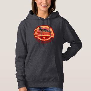 Pull À Capuche Joli design amusant de sœur dinosaure pour filles 