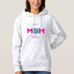 Pull À Capuche Joli texte de conception Meilleure maman jamais av<br><div class="desc">Elégant Sweat - shirt à capuche de la Fête des Mères avec un dicton mignon qui dit "meilleure maman jamais" avec coeur, Ce mignon Sweat - shirt à capuche est parfait pour votre mère pour la Fête des Mères et il peut être porté toute l'année. ! Un cadeau de fête...</div>
