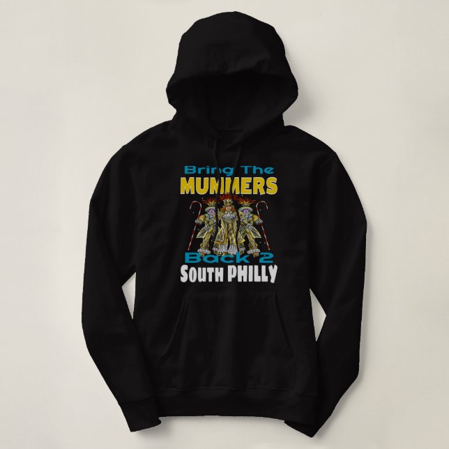 Pull À Capuche Jour des Mummers Nouvel An Chemise de Jour Drôle D (Design devant)