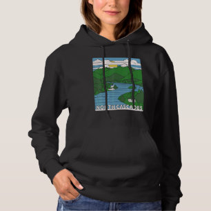 Pull À Capuche Journée Retro North Cascades National Park Colorad