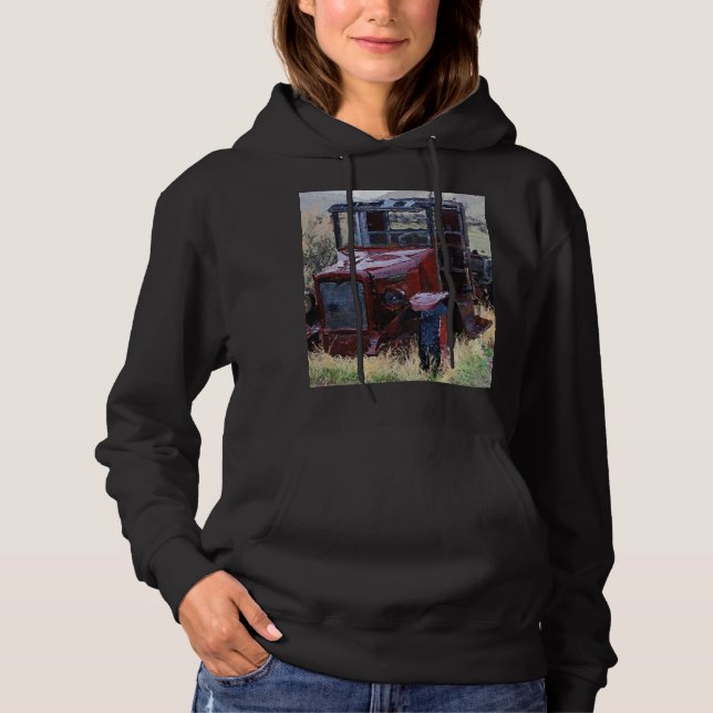 Pull À Capuche Jours de fin passés (Devant)