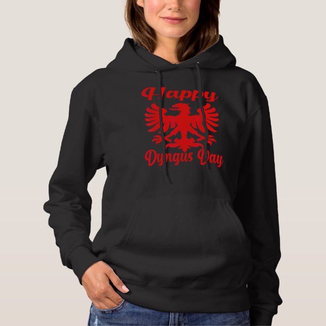 Pull À Capuche Joyeux Dyngus Day Polska Red Eagle polonais (Devant)