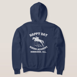 Pull À Capuche Joyeux Jour Stables, Académie d'équitation, Norrid