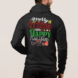 Pull À Capuche Joyeux Noël et Bonne Année-67342 T-Shirt