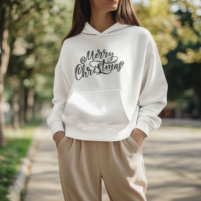 Pull À Capuche Joyeux Noël, Super Noël (Créateur téléchargé)