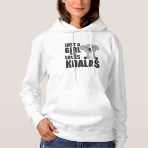 Pull À Capuche Juste Une Fille Qui Aime Koalas Cute Koala Ours