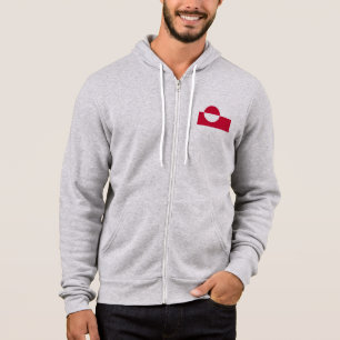 Pull À Capuche Kalaallit Nunaat - Grønland - Drapeau du Groenland
