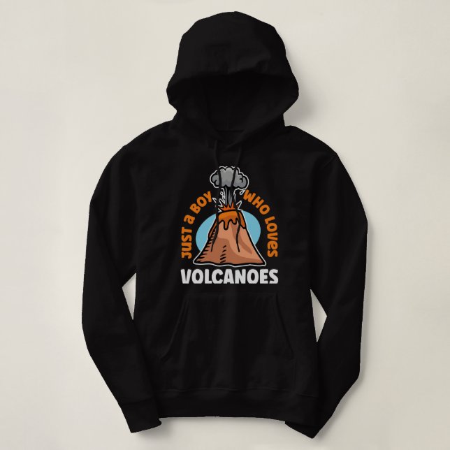 Pull À Capuche Kayak Géologue de l'eau Volcano Géologie Chasseur  (Design devant)