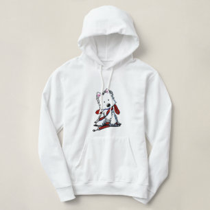 Pull À Capuche KiniArt Westie Walker