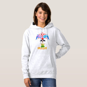 Pull À Capuche ☘ Kiss Me Je suis Irlandais-Irlandais Règle Fabulo