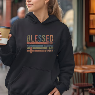 Pull À Capuche La Bienheureuse Foi Inspiré Femmes