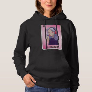 Pull À Capuche La Chingonita Mexicaine Lotterie Cartes de Bingo