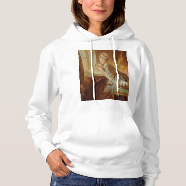 Pull À Capuche La lettre d'amour (Devant)