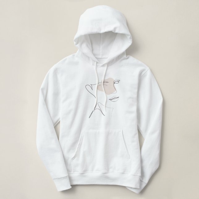 Pull À Capuche La Valeur d'une Femme – Sweats à capuche (Design devant)