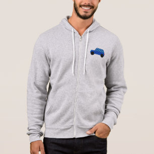Pull À Capuche La Voiture De Vie - Formes Sacrées B1, Bleu.