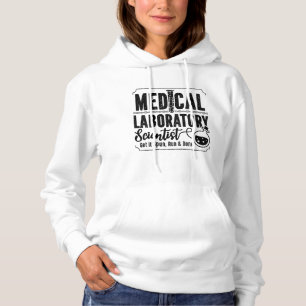 Pull À Capuche Laboratoire Technician Medical Laboratory Scientis