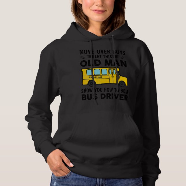 Pull À Capuche Laissez Ce Vieux Homme Vous Montrer Comment Être U (Devant)