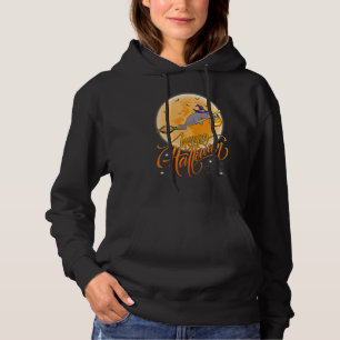 Pull À Capuche Lamantin Faire du Vélo Sorcière Fusil Lune Vintage
