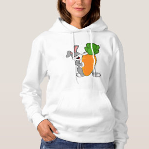 Pull À Capuche Lapin avec carotte