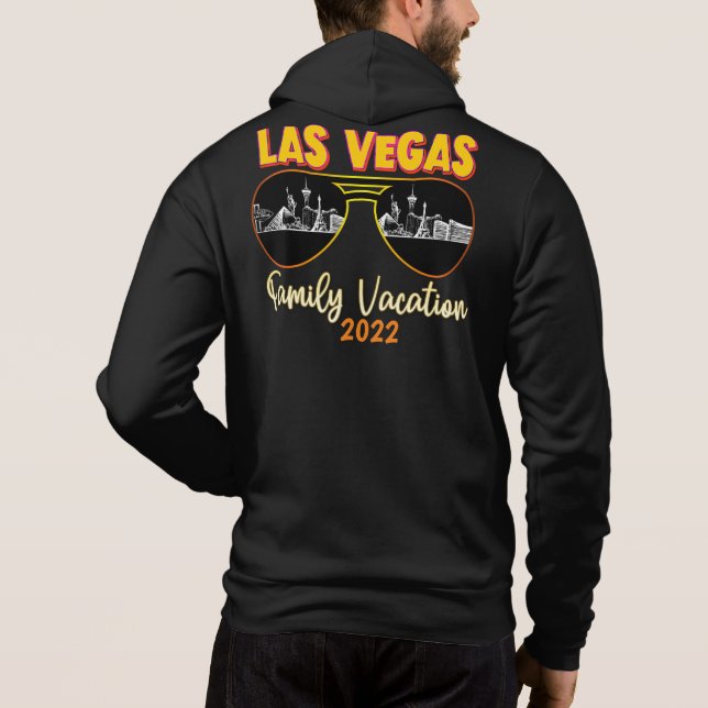 Pull À Capuche Las Vegas Nevada Family Vacation Matching 2022  (Dos)