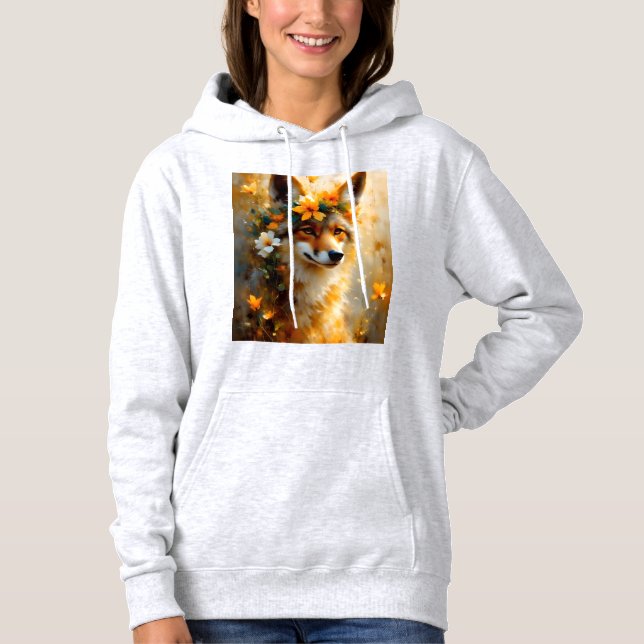 Pull À Capuche Le Bloomfox royal (Devant)
