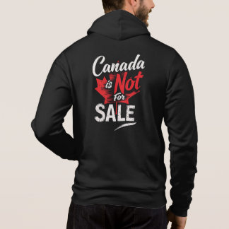 Pull À Capuche Le Canada n'est pas à vendre - Déclaration patriot